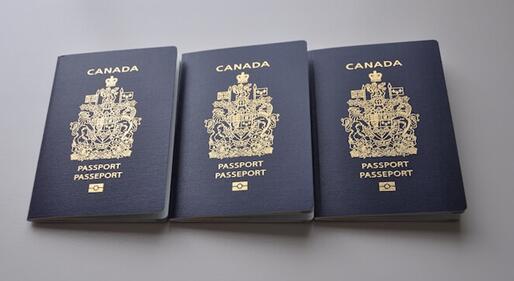 办加拿大护照外观
