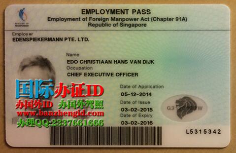 Singapore Employment Permit