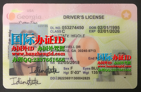 办佐治亚州驾照Georgia driver's license（Georgia ID）