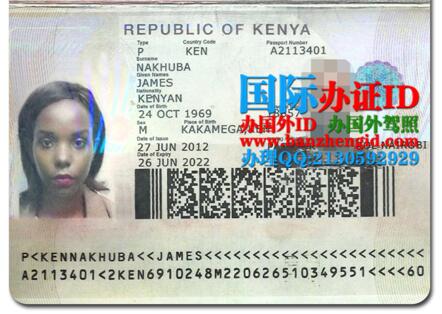 肯尼亚护照,Kenya Passport